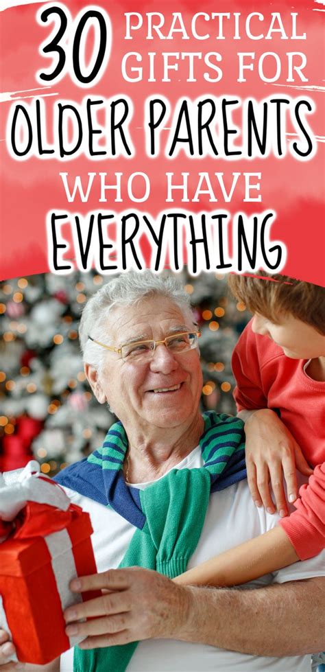 useful gifts for old parents